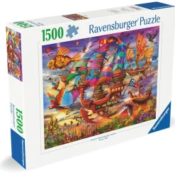 Palapeli Ravensburger 1000 palaa Crazy Cats Christmas Crackers