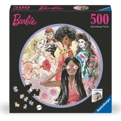 Palapeli Ravensburger 500 palaa Barbie Circular