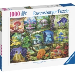 Palapeli Ravensburger 1000 palaa Beautiful Mushrooms