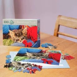 Palapeli Ravensburger 100 palaa Wool Cat