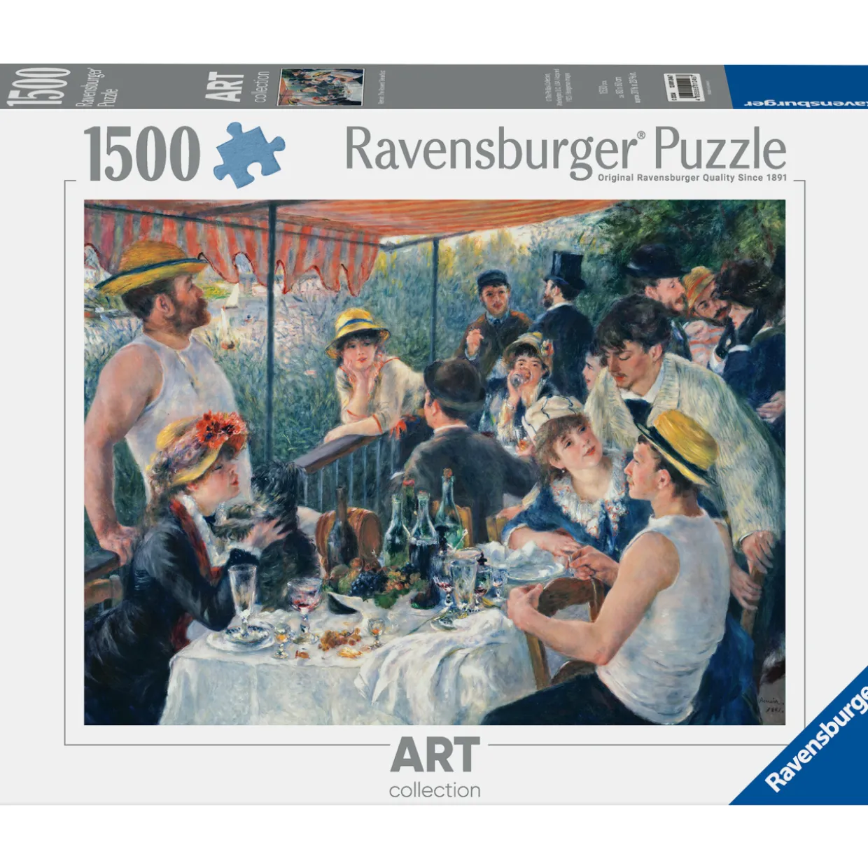 Palapeli Ravensburger 1500 palaa The Rower's Breakfast