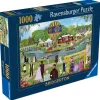 Palapeli Ravensburger 500 palaa Sponge Bob pyöreä
