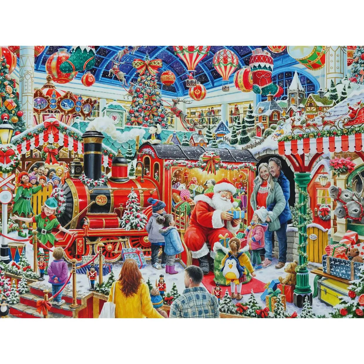 Palapeli Ravensburger 1000 palaa Christmas No:29