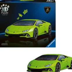 Palapeli Ravensburger 108 palaa Iconics Lamborghini Huracán EVO-Verde