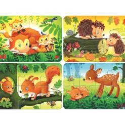 Palapeli Ravensburger 2/3/4/5 palaa Peppa Pig My First Puzzles