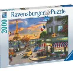 Palapeli Ravensburger Paris Sunset 2000 palaa