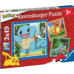 Palapeli Ravensburger Pokémon 3x49 palaa