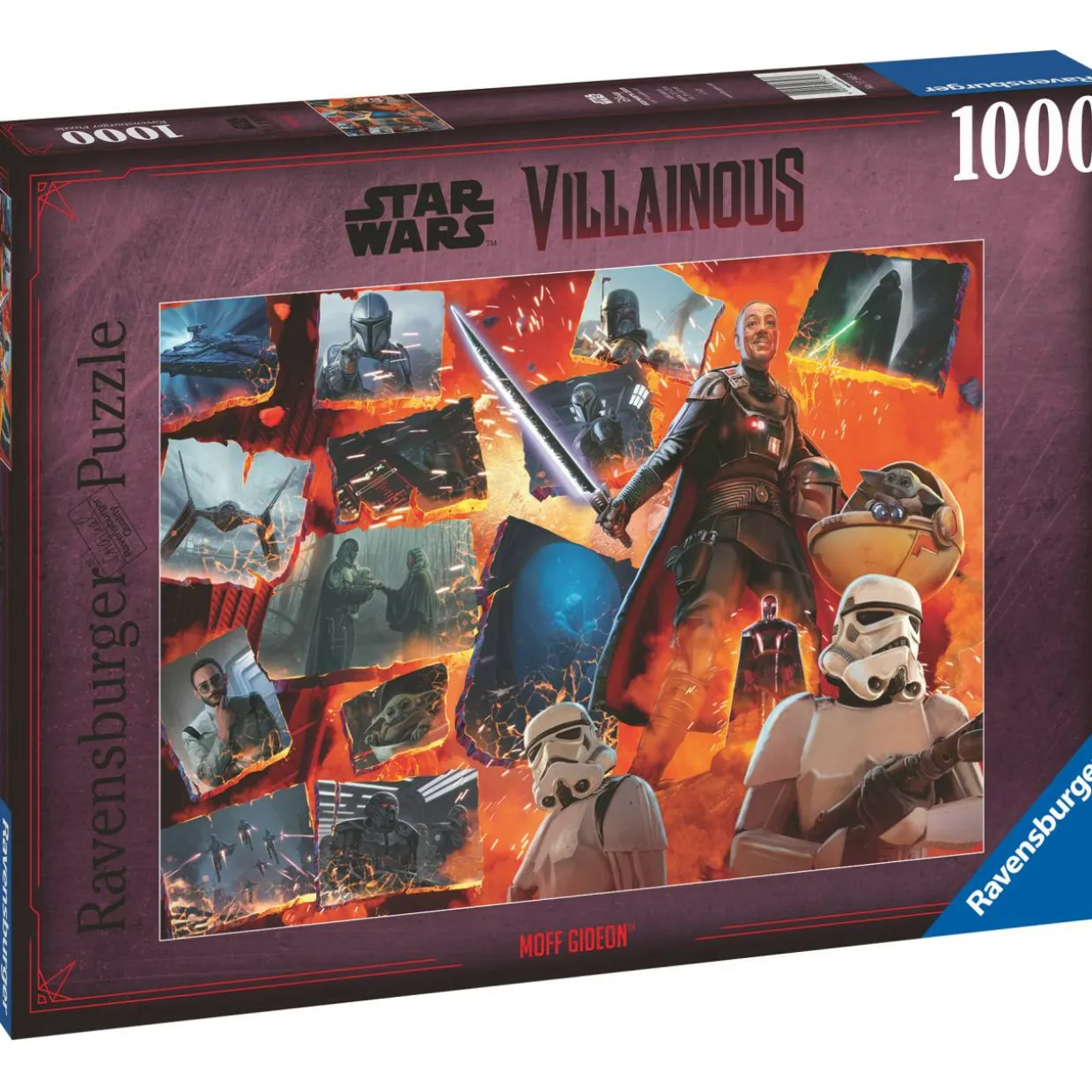 Palapeli Ravensburger Star Wars Villainous Moff Gideon 1000 palaa