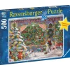 Palapeli Ravensburger The Christmas Shop 500 palaa