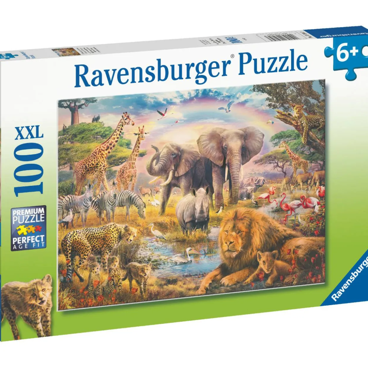 Palapeli Ravensburger Wildlife 100 palaa