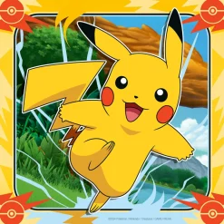 Palapeli Ravensburger 3 x 49 palaa Pokémon