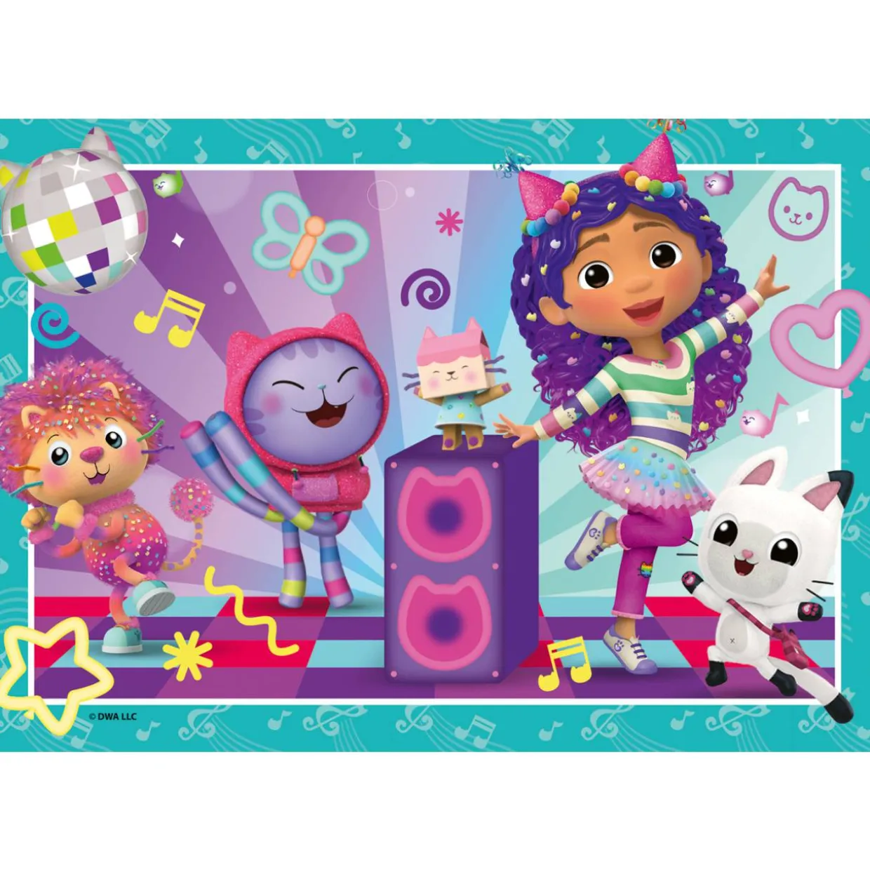 Palapeli Ravensburger 2 x 24 palaa Gabby's Dollhouse