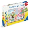Palapeli Ravensburger 2 x 12 palaa Magical Friendship