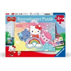 Palapeli Ravensburger 2 x 24 palaa Hello Kitty Super Style