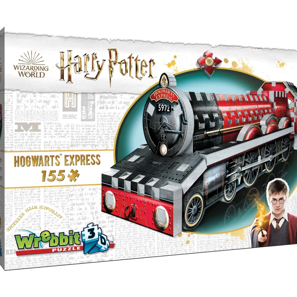 Palapeli Wrebbit 3D Hogwarts Express 155 palaa