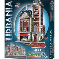 Palapeli Wrebbit 3D Urbania - Fire Station 285 palaa