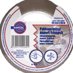 Paperiteippi 50 mm x 50 m ruskea