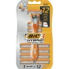 Partahöylä BIC 3 Hybrid Extra Life + 12 terää