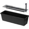 Parvekelaatikko 55 cm kestokastelu musta