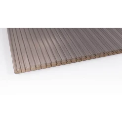 PC-kerroslevy Keraplast, 16 mm 1050 x 3000 mm pronssi