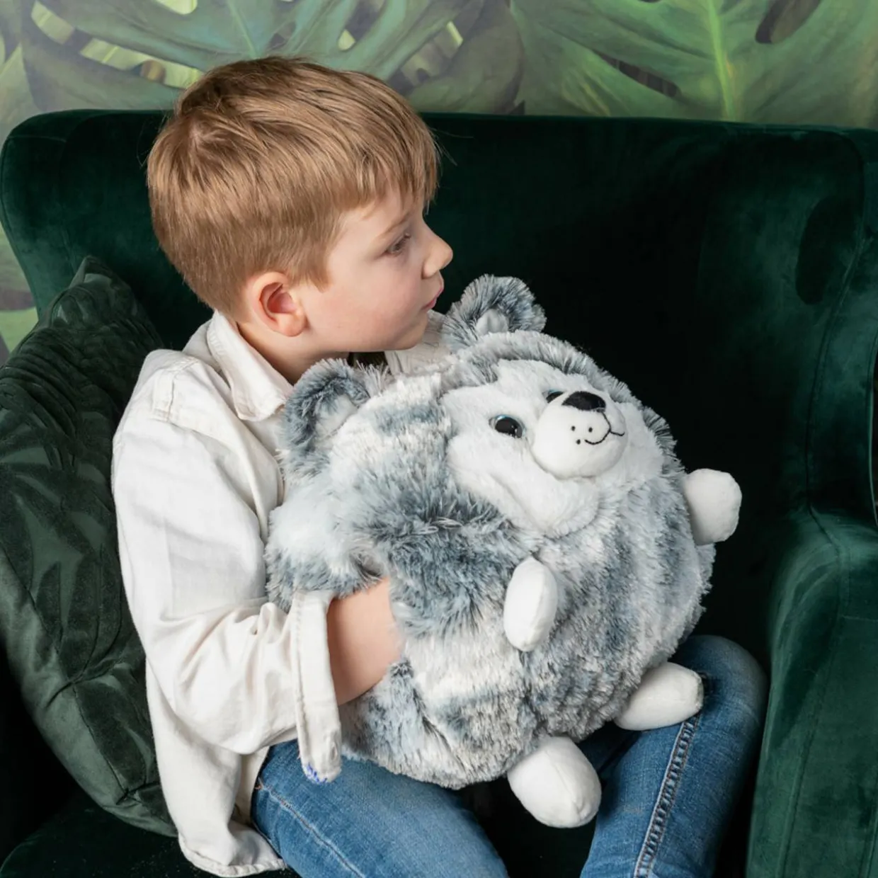Pehmotyyny ja muhvi Cozy Noxxiez husky