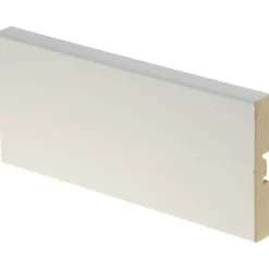 Peitelista sileä 12 x 70 x 2200 mm, valkoinen, 5 kpl