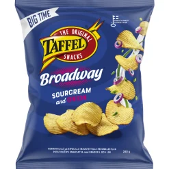 Perunalastu Taffel 260 g Broadway