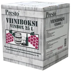 Perusvälinesetti Presto viiniboksi