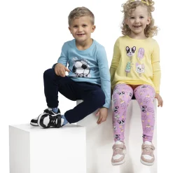 Pienten lasten trikoosetti Peuhu July+Rosie jäätelö
