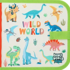 Piirrä & pyyhi -kirja Dino World