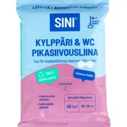 Pikasiivousliina Sini 30 kpl kylppäri & wc