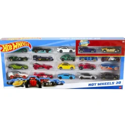 Pikkuautot Hot Wheels 20 kpl