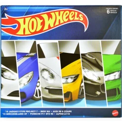 Pikkuautot Hot Wheels 6 kpl European Culture Collection