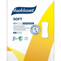 Pikkuhousunsuoja Vuokkoset 42 kpl Soft Normal