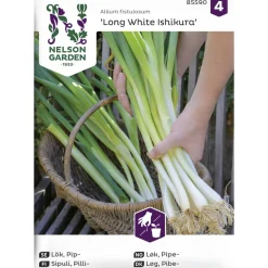 Pillisipuli siemen Nelson Garden Basic Long White Ishikura