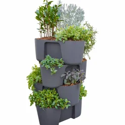 Pinottavat istutusruukut Gardenico Potato Pot, 4 osaa