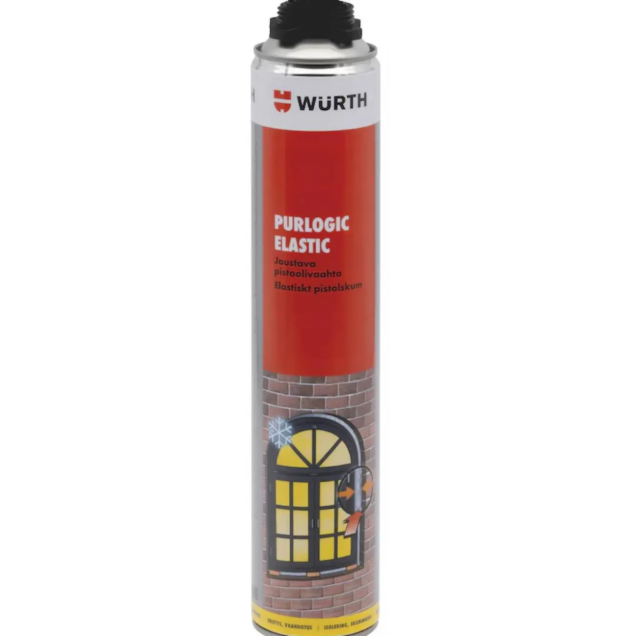 Pistoolivaahto Wurth Purlogic Elastic joustava 880 ml