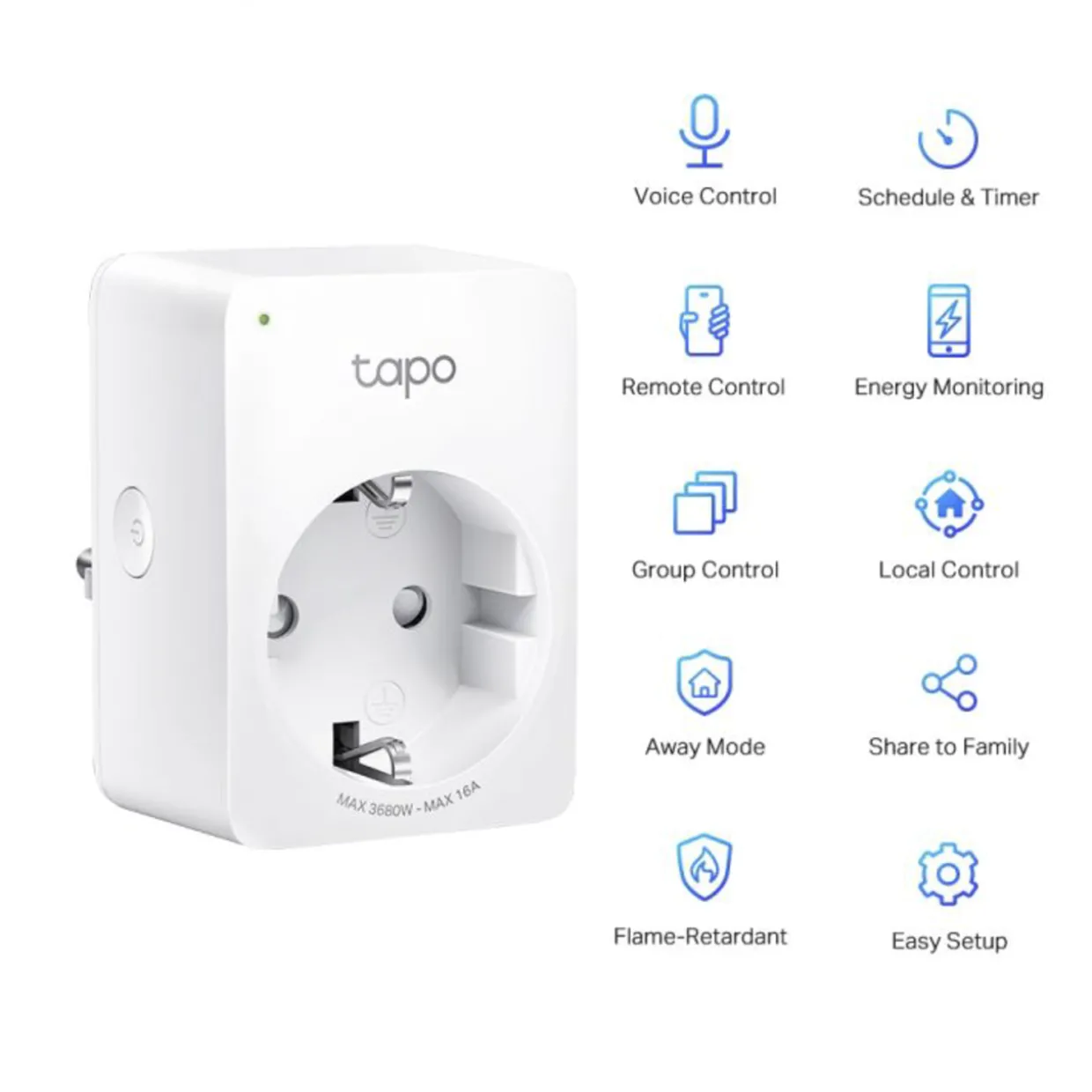Pistorasia TP-LINK Tapo P110 Mini Smart Wi-Fi