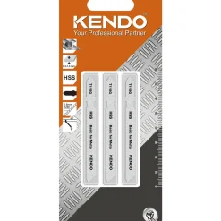 Pistosahanterä Kendo 1,2 x 76 mm metallille 3 kpl HSS
