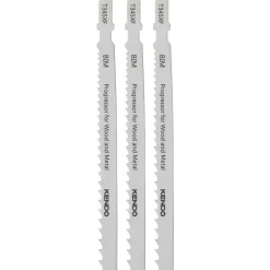 Pistosahanterä Kendo 4,0x132mm puulle ja metallille 3 kpl Bi