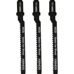 Pistosahanterä Kendo 2,0x76mm puulle ja metallille 3 kpl HCS