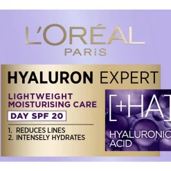Päivävoide L'Oréal Paris 50 ml SPF20 Hyaluron Expert kuivalle iholle