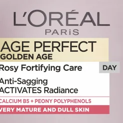 Päivävoide Loreal 50 ml Golden Age Rosy Glow