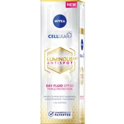 Päivävoide Nivea 40 ml Cellular Luminous630 Antispot SPF50
