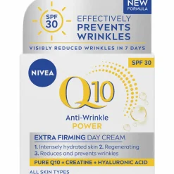 Päivävoide Nivea Q10 50 ml Anti-Wrinkle Power Extra Firming SK30