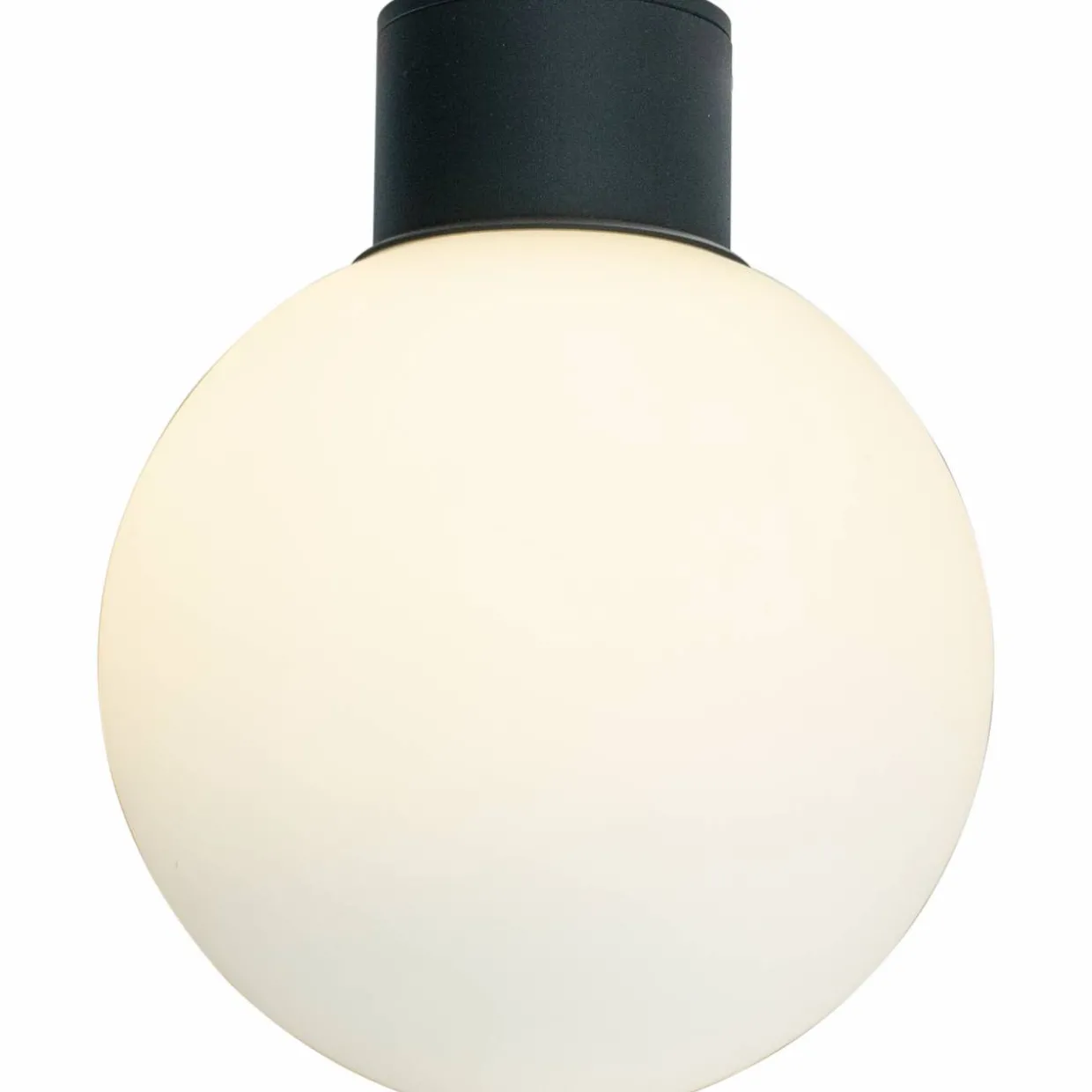 Plafondi Aneta Lighting Saltvik ulos musta/valkoinen