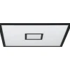 Plafondi EGLO Bordonara led 36W 59,5x59,5cm musta/valkoinen
