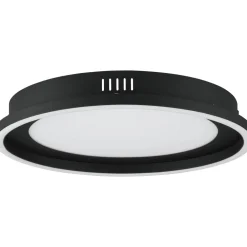 Plafondi EGLO Calagrano led 11,5W ja 10W 38cm musta/valkoinen