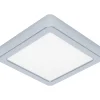 Plafondi EGLO Fueva 5 led 11W 16x16cm kromi/valkoinen