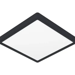 Plafondi EGLO Fueva 5 led 20,5W 28,5x28,5cm musta/valkoinen